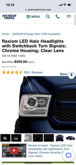 ram 1500 headlights