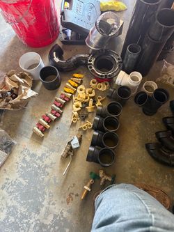 Mixed Plumbing Parts Fittings and Valves