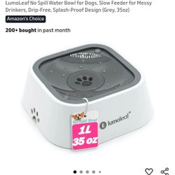 No Spill Water Bowl for Dogs