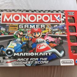 Monopoly Mario Cart Gamer Used Parts Only