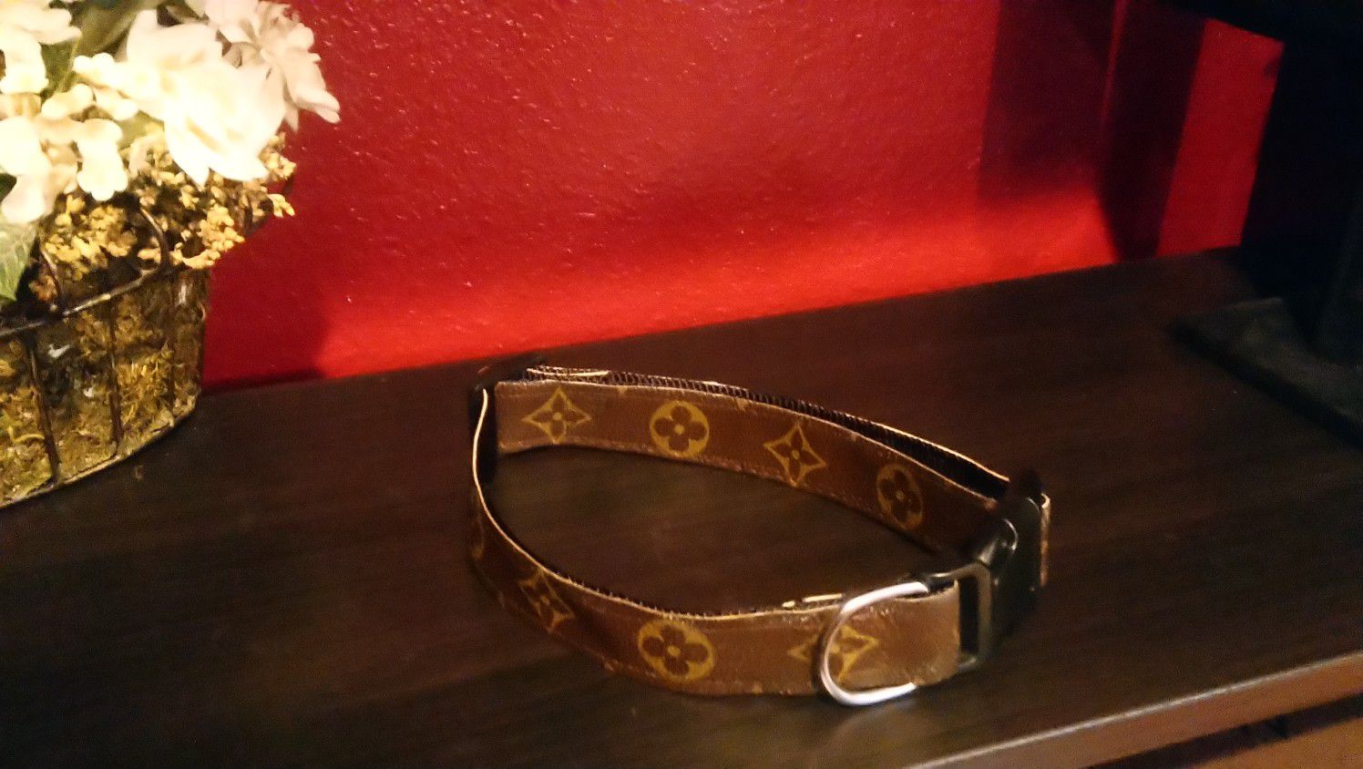 Custom made dog collar