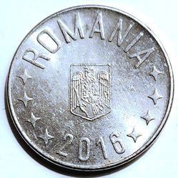 2016 Romania-10 Bani Coin