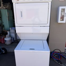 Stackable Washer And Electric Dryer 