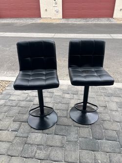 Tall Black Bar Stools