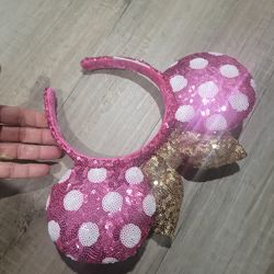 Disney pink ears