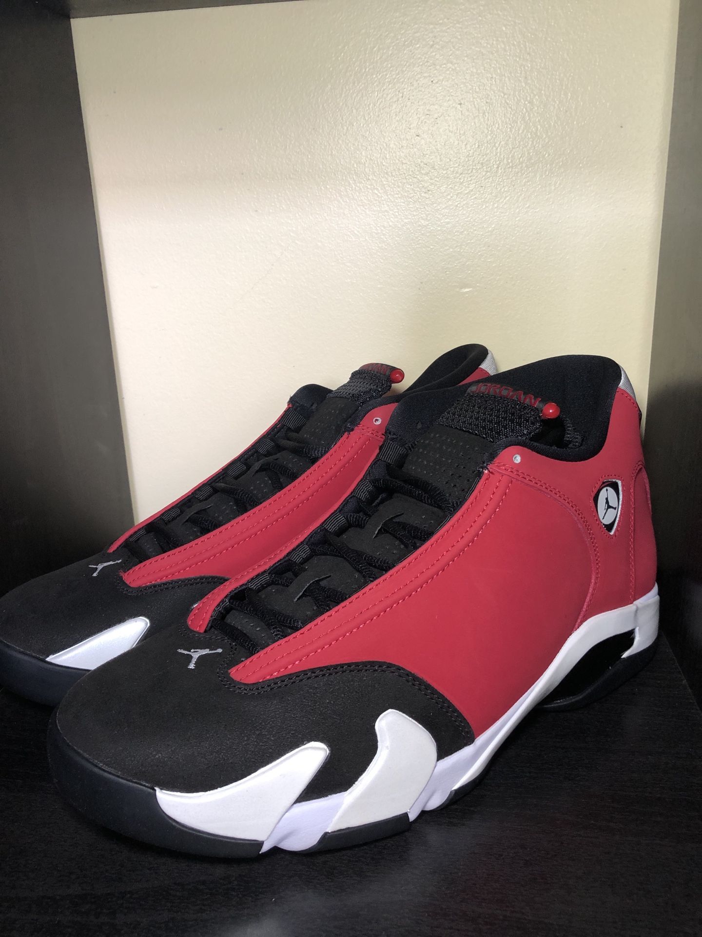 New Jordan 14 Gym Red Toro Size 10