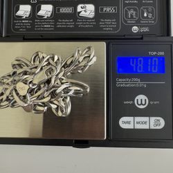 925 Silver Figaro Chain