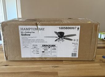 Sidlow 52 in. Indoor LED  Ceiling Fan