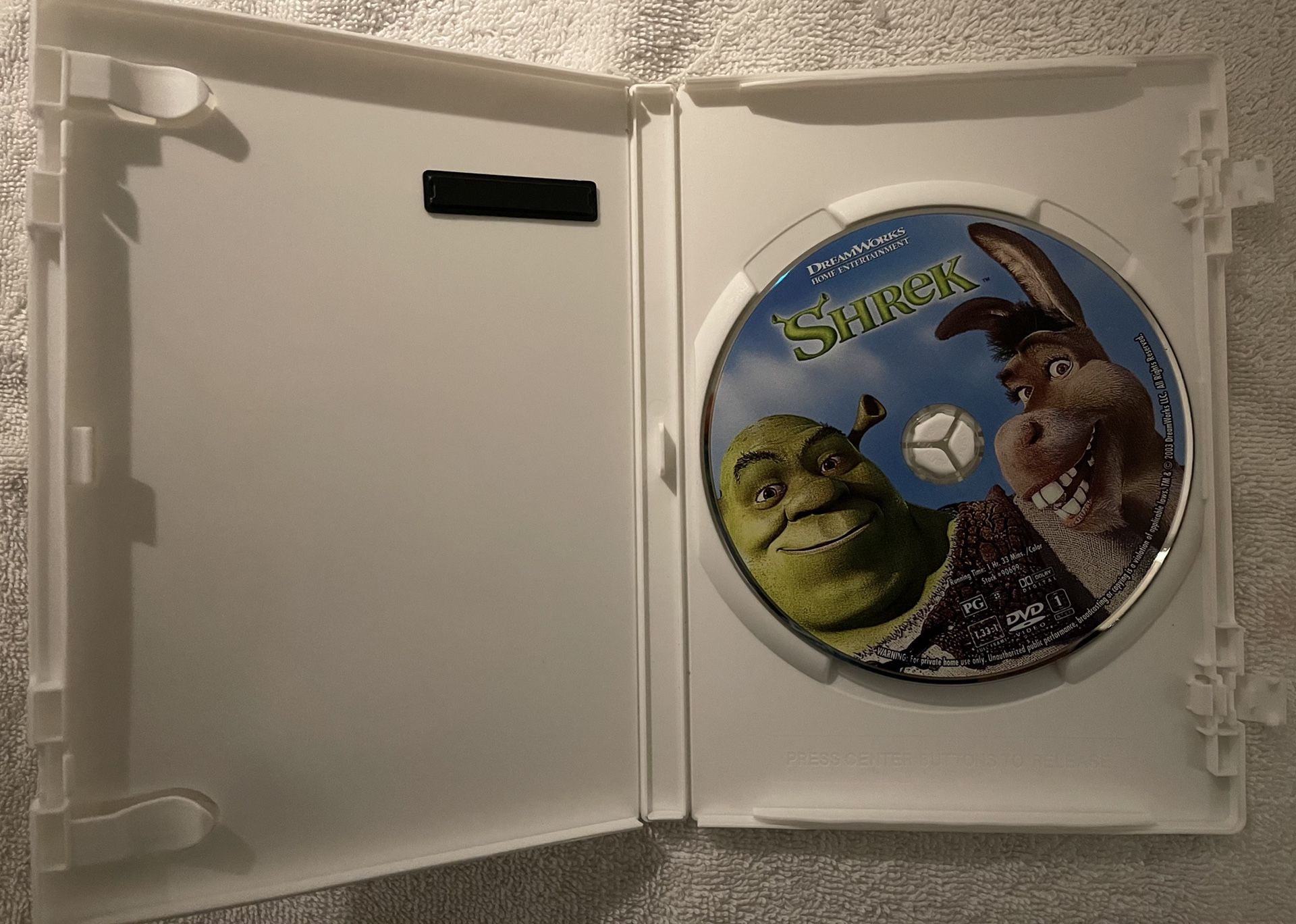 Shrek Dvds