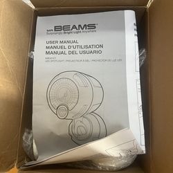 Three pack beams, motion lights