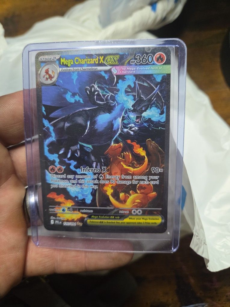 Pokemon The Best Mega Charizard X Ex