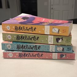 Heart Stopper 1-4 volumes, free complimentary heart stopper stickers with purchase!