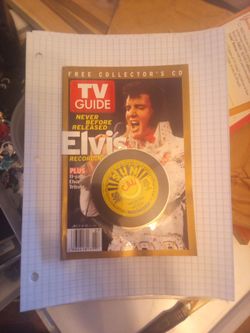 TV Guide Elvis Collector's Edition with CD