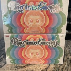 Sealed Big Into Energy Labubu Box