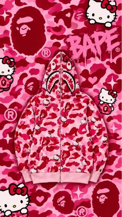 BAPE x Hello Kitty Shark Full-Zip Hoodie