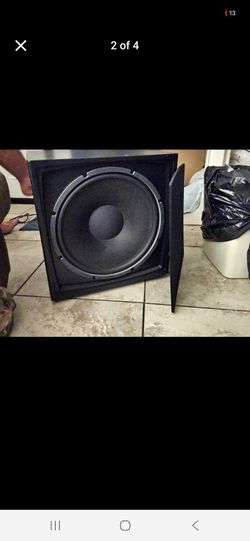 Triad Gold Subwoofer cover slides on and off