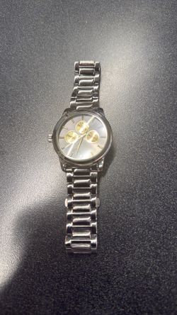 Geoffrey Beene Genuine Diamond Bracelet Watch