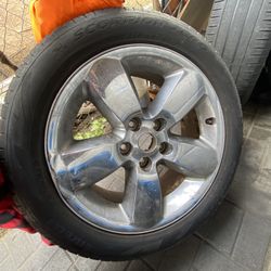 5x5.5 Dodge Rims And Tires 