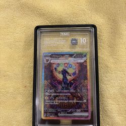 TAG 10 GEM MINT Umbreon ex SAR 217/187 Terastal Festival sv8a Japanese Pokemon