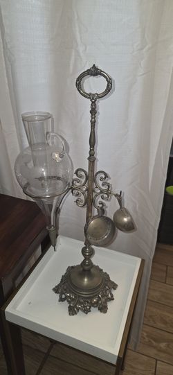 Vintage Vitra Crystal Wine Aerator Decanter Dispenser