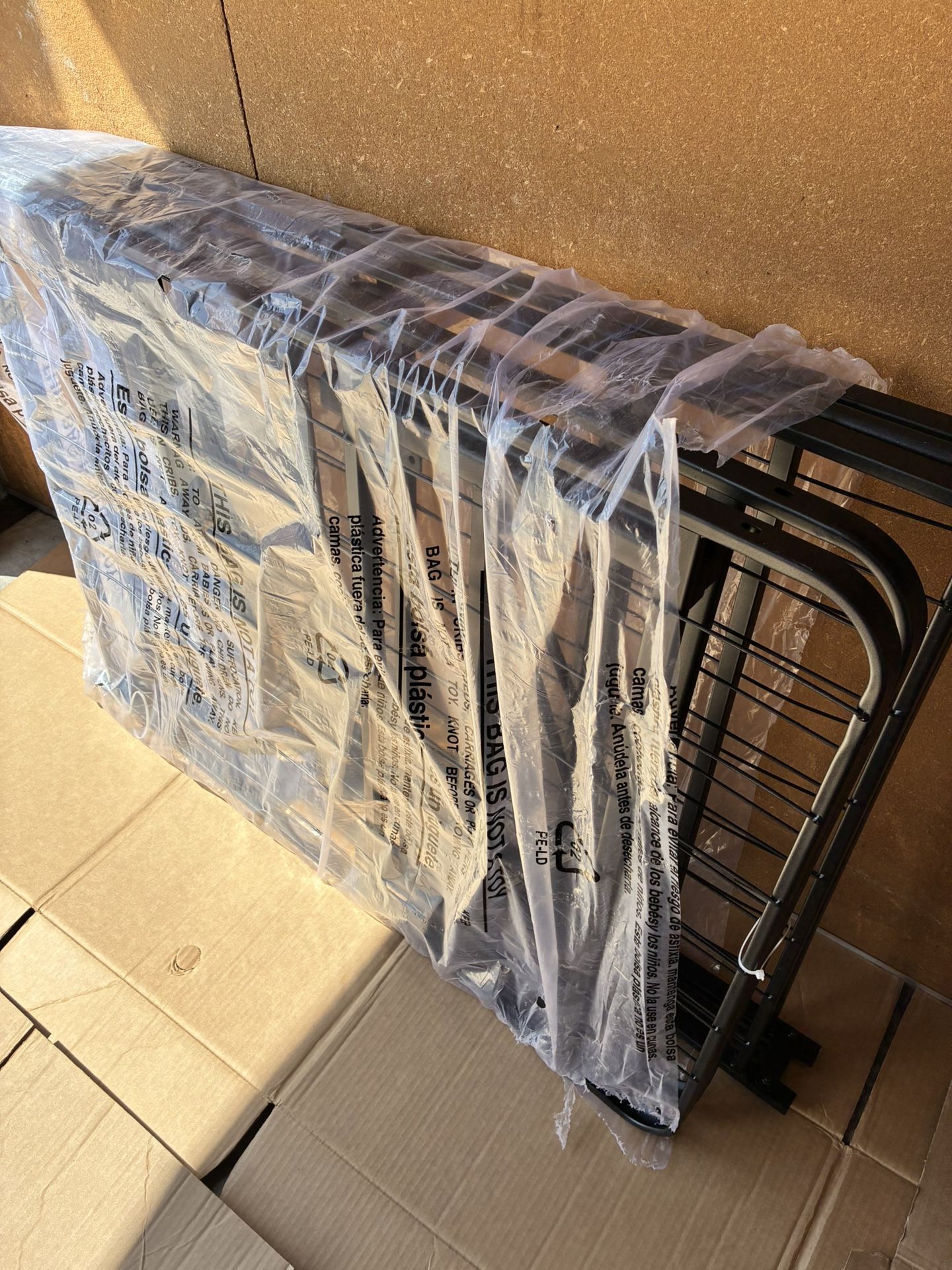 14” Quad Fold Steel Platform Bed Frame Queen