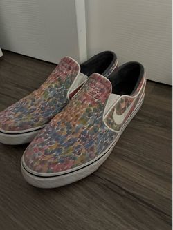 Zoom Janoski Slip On Watercolor Size 9