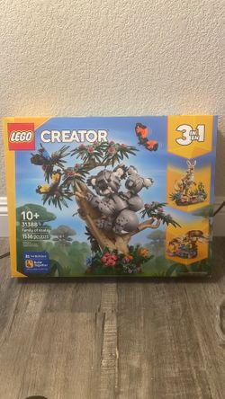NEW LEGO Creator 3-in-1 Wild Animals: Family of Koalas (31388) - Sealed Box