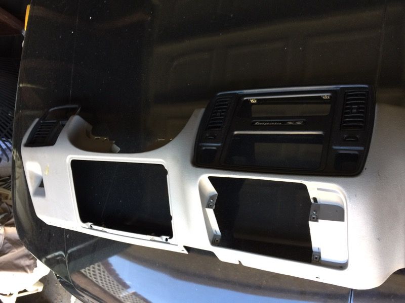 94-96 impala SS lower dash