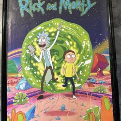 Rick And Morty Framed Poster