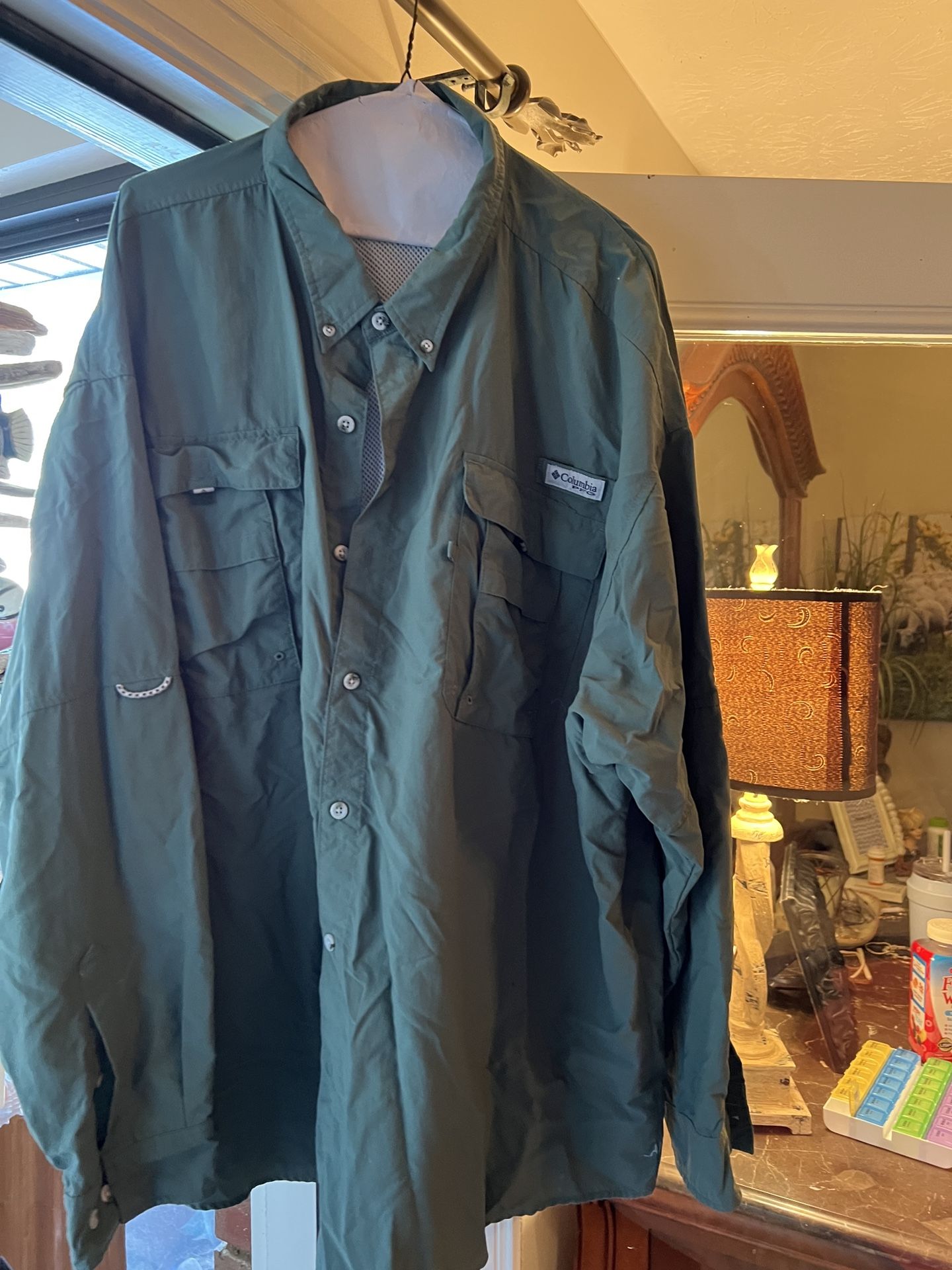 Columbia long sleeve men’s shirt size 4X