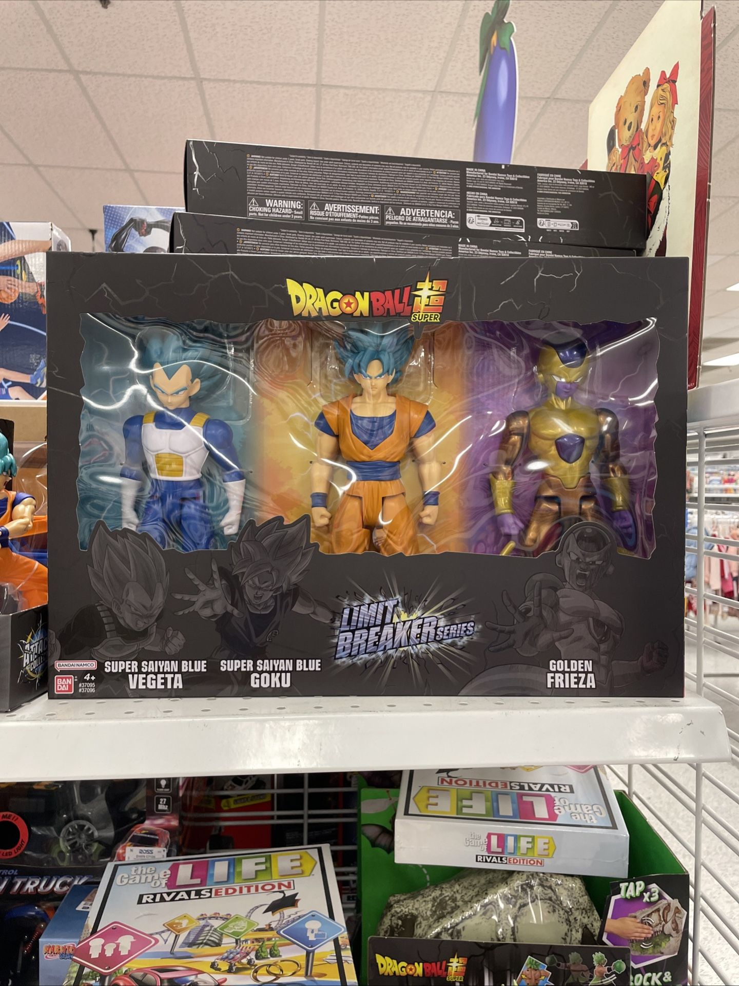 Dragon Ball Limit Breaker Series Vegeta Goku Golden Frieza