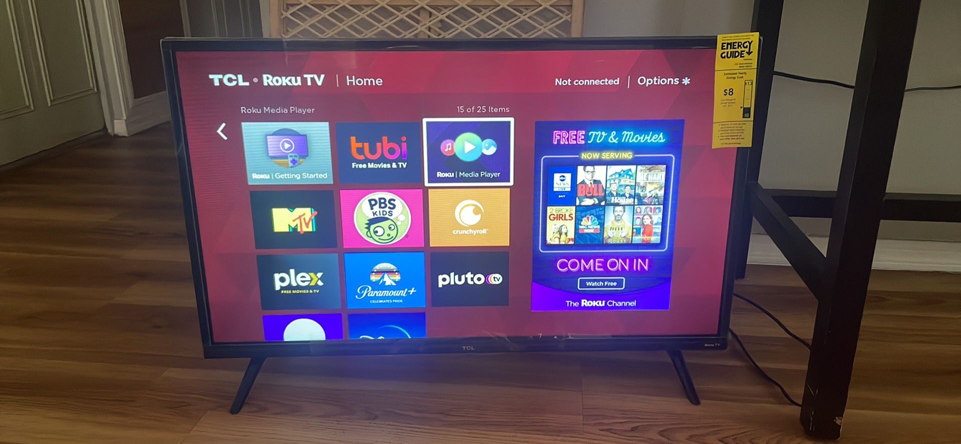 TCL Roku 4K Tv 24 Inch