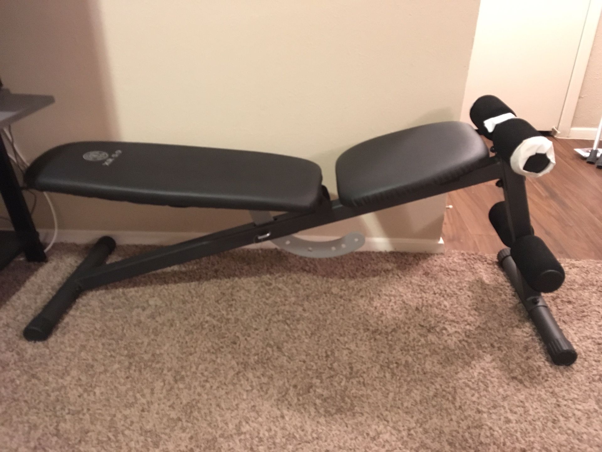 Exercise bench weight bench