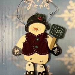 Christmas Snowman Decoration