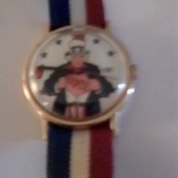Vintage Uncle Sam Watch/Rolex Bucherer 