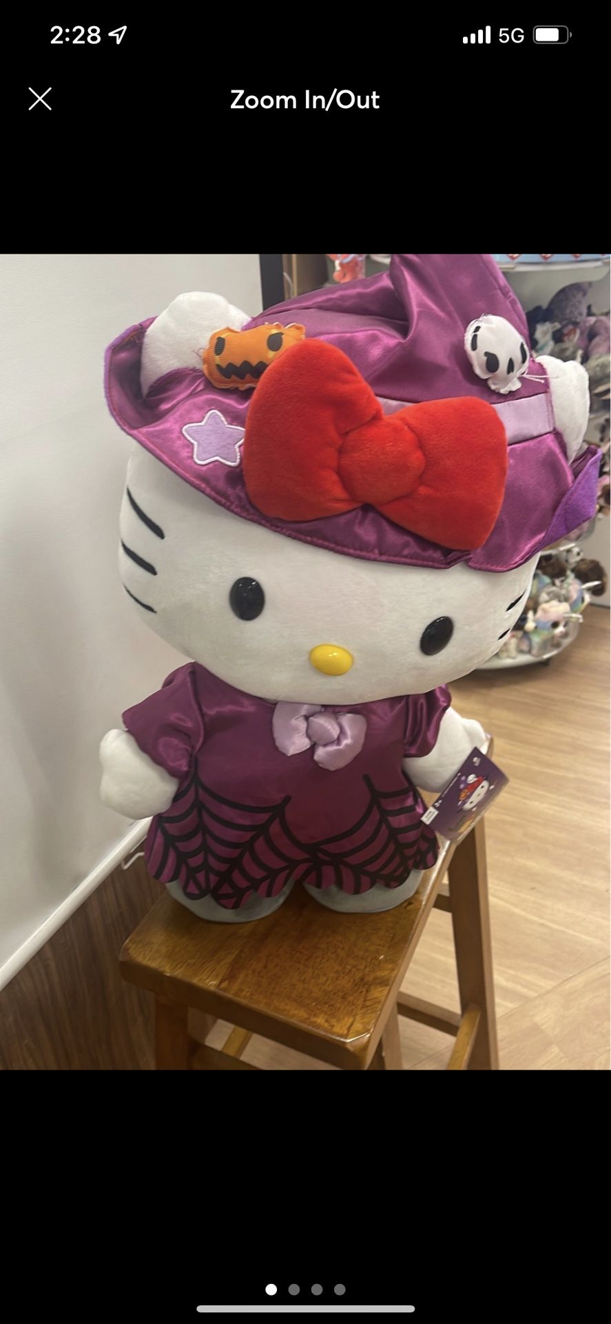 Hello Kitty Door Greeter Witch CVS Exclusive 