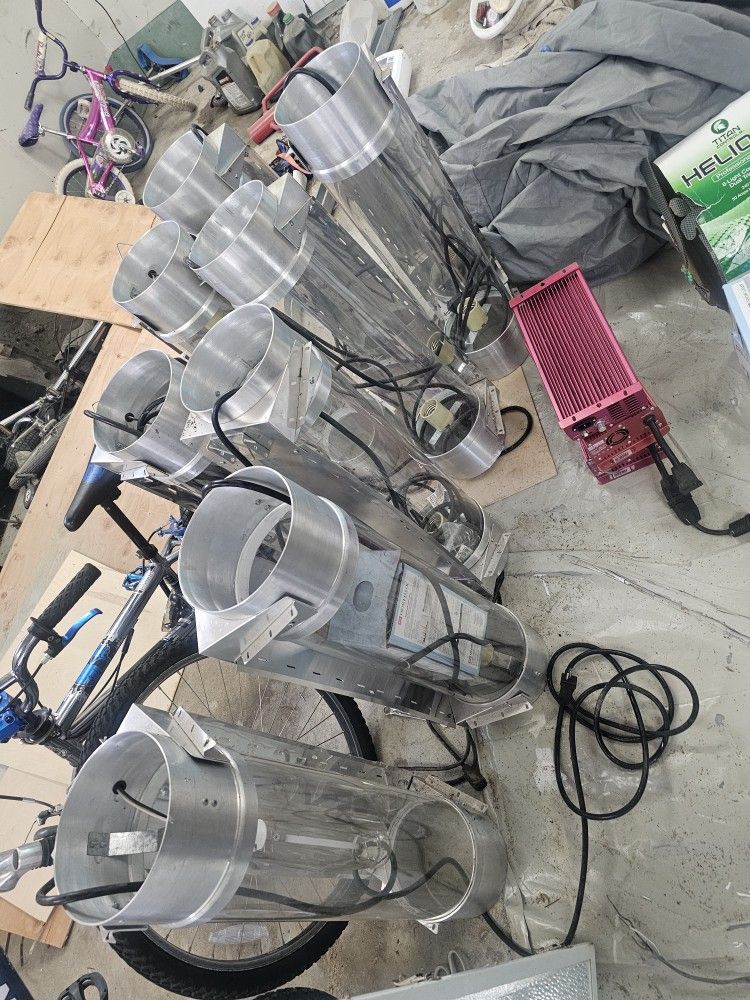 grow lights and equipment
