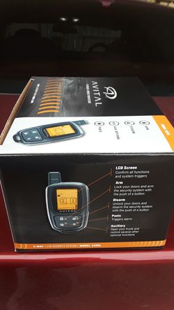 AVITAL CAR ALARM 2 WAY