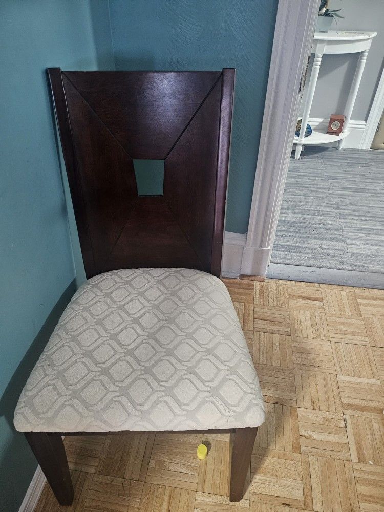 Juego De Comedor De 12 Sillas, 6 De Madera 6 Acolchadas Furniture