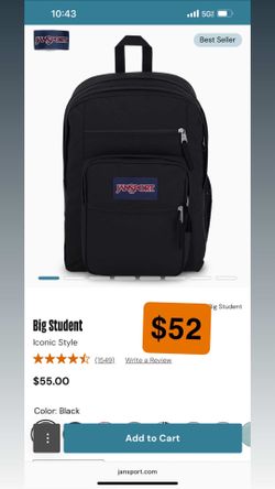 Jumbo Jansport Backpack 🎒 