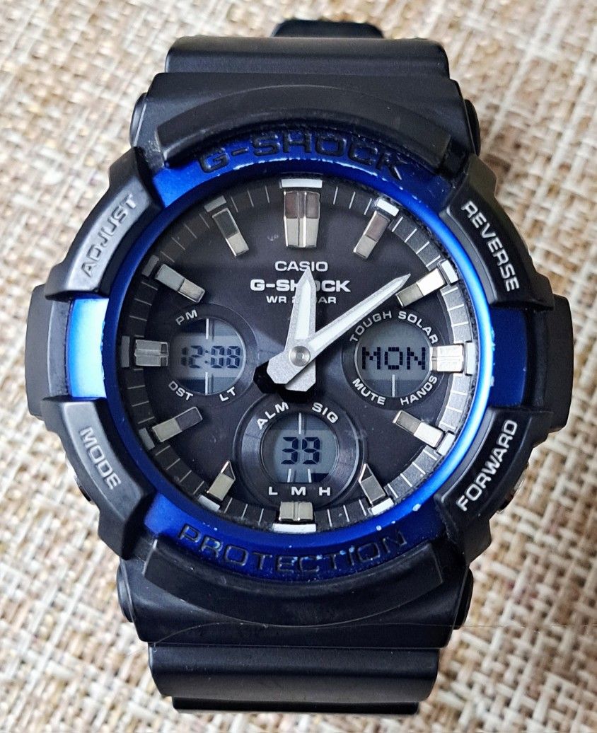 Used Black w/Blue Ascent G-Shock