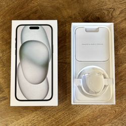 Original Box for Apple iPhone 15 Plus Black