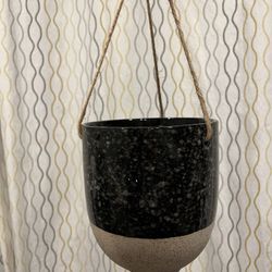 Ceramic Hanging Plant 6” (quantity 2)