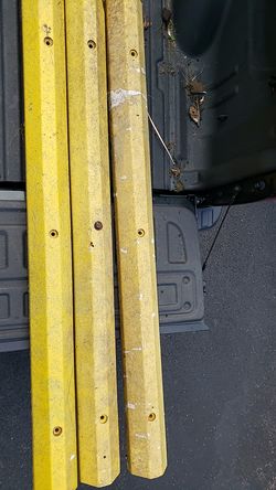 Parking lot bumpers (3)