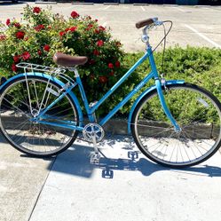 Linus City Bike with Chrome Rack