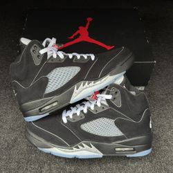 Air Jordan 5 Black Metallic Reimagined 