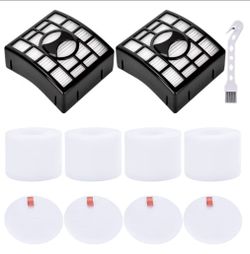 Leadaybetter Shark Vacuum Filters (2 Hepa + 4 Foam & Felt Filters)