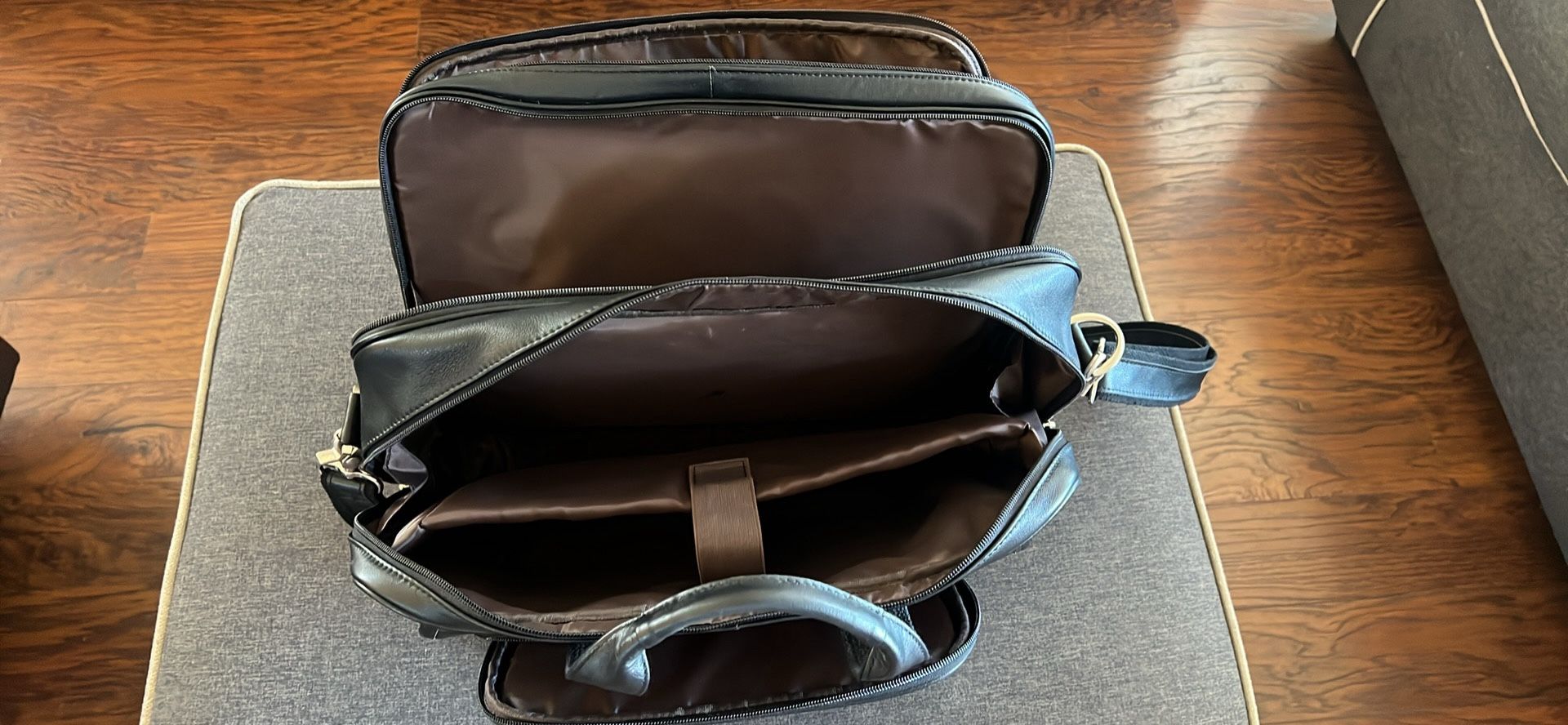 Maletín De Cuero De Vaca