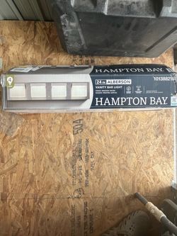 Hampton Bay Alberson 24-in 4-Light Vanity Bar Light