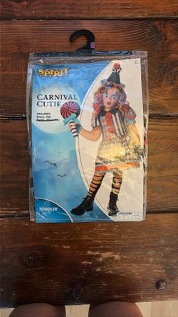 Halloween Toddler Clown Costume 5T-6T